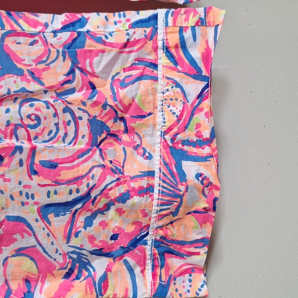 Lilly Pulitzer Pajama Pant, Multi Shell of a Time, XS - Picture 5 of 9